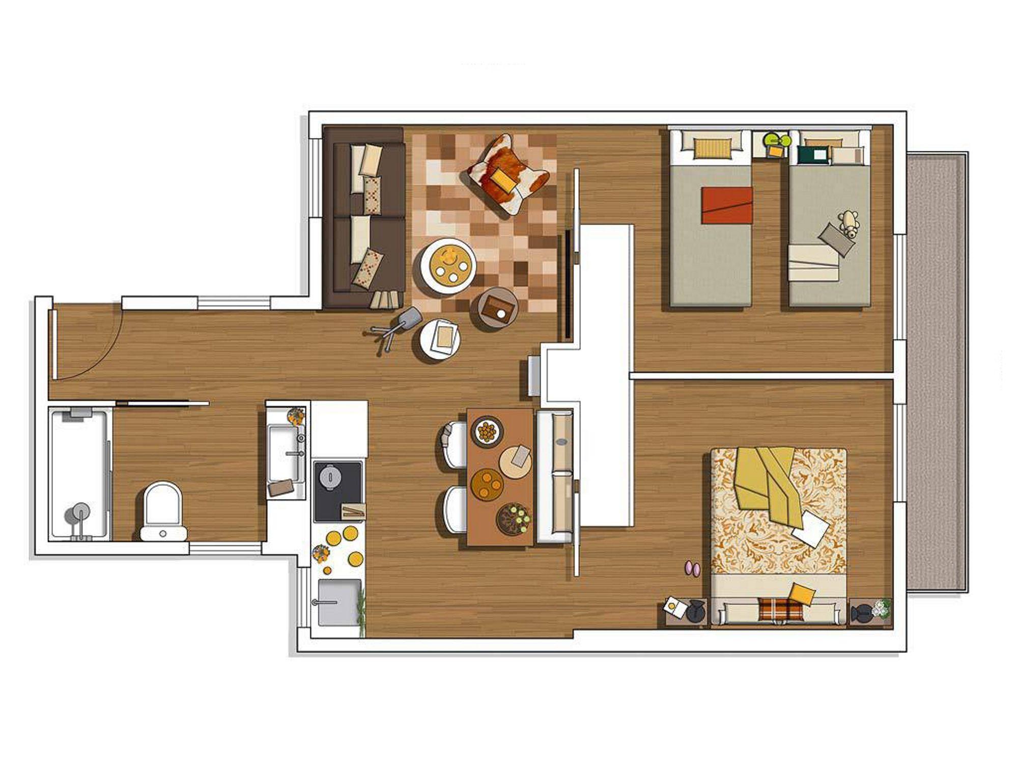 Apartment Charming Parallel *